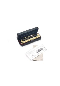 Resim Hermann Mayer Hm10c Gold Harmonica - Domajör Mızıka 