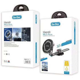 Resim Go Des GD-HD912 Magnetik 360 Derece Dönebilen Düz Zemin Araç Telefon Tutacağı - Siyah 