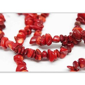 Resim Mercan Doğal Kırık Doğal Taş Dizisi Boyalıdır 