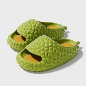 Resim Durian Terlikler Kadın Yazlık Ev İç Mekan Eva Kalın Tabanlı Adım Atma Hissi Çift Sandaletleri Newway Mango Yeşili 