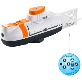 Resim Mini Rc Denizaltı Rc Tekne Uzaktan Kumandalı Tekne Su Geçirmez Rc Oyuncak Çocuklar İçin 