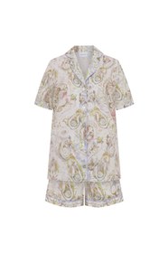 Resim Summer Paisley Şort Set - S 