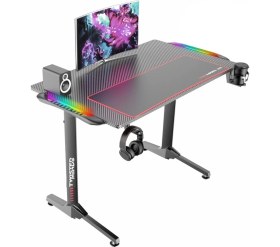 Resim Twısted Mınds T Desıgn TM-T-1060-RGB Karbon Fiber E-Spor Oyuncu Masası 