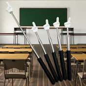 Resim 1 adet/5 adet Geri Çekilebilir Parmak İşaretleyici, Sınıf ve Ofis Öğretimi için Uygun Cetvel 