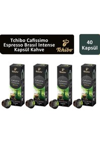 Resim Tchibo Cafissimo Espresso Brasil Kapsül Kahve 4 x 10 Kapsül 