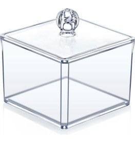 Resim PremiumPort Şık Kare Akrilik Pamukluk, Dayanıklı ve Modern Tasarım 