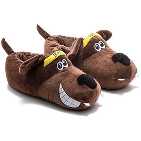 Resim Twigy Aero Kadın Hayvanlı Panduf Kahverengi 36/41 EE0540 Kahverengi 