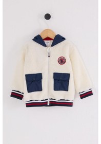 Resim U.S. Polo Assn. U.s. Polo Assn Erkek Bebek Usb2538 Bebek Mevsimlik Mont Beyaz-2218 Beyaz 