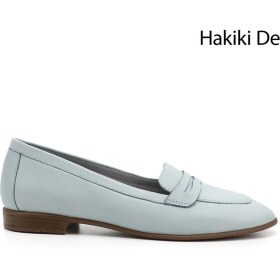 Resim Gönderi R Kadın Mavi Antik Hakiki Deri Babet Gdza13424161 Mavi 