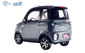 Resim Arora S1 Elektrikli Otomobil E-Car Gri 