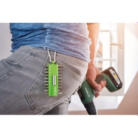 Resim Bosch Yaylı Kancalı Vidalama 21 Parça 8'li Yeşil - 2607012002 