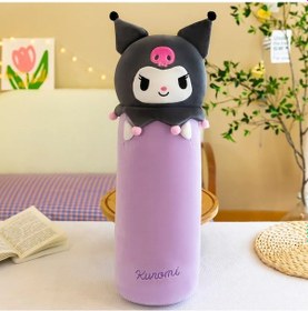 Resim Kawaii Sevimli Yumuşak Uzun Yastık Peluş Doğum Günü Hediyesi 60 Cm Kuromi 