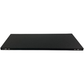 Resim RafBurada ® Renkli Çelik Raf Tablası Siyah-1.00 Mm-43x93 