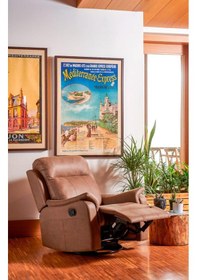 Resim Niron Boston TV / Baba Koltuğu - Sallanan Dönen ve Yatan Koltuk - Berjer 