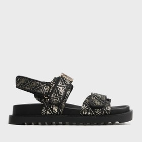 Resim Guess Bayan Sandalet FL6FBS FAL03 BLKPL 