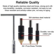 Resim Pazly Erken Sıcakta Eriyen Paslanmaz Çelik Ppr Su Durdurma Pimi, 6/4 Point Anahtar, Mutfak Banyo Onarım Sıhhi Tesisat 