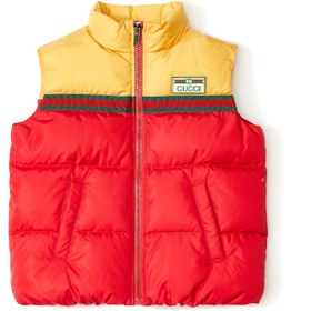 Resim Kırmızı Logo Detaylı Unisex Bebek Yelek 