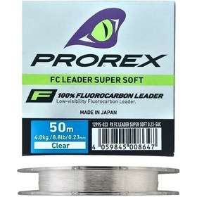 Resim Daiwa Prorex 0.23mm 50m Fc Leader Soft %100 Fluorocarbon Misina 