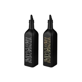 Resim Selka Home - Marasca Baskılı Yazılı Yağdanlık 500 ML - GOLD 