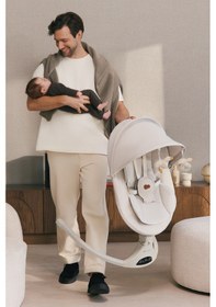 Resim Kinderkraft Tulsy Elektrikli Bebek Ana Kucağı Salıncak 
