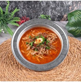 Resim Dmt Copper 18 Cm Krom Çelik Beyran Ve Yemek Tabağı 430 Kalite Paslanmaz Servis Tabağı Gri 