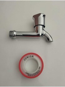 Resim mutes Tekli Uzun Musluk (Teflonbant Hediyeli) 