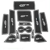 Resim Genel Markalar Peugeot 3008-5008 Gt Logolu 13 Parça Kaymaz Ped Beyaz 