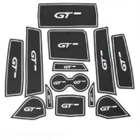 Resim Genel Markalar Peugeot 3008-5008 Gt Logolu 13 Parça Kaymaz Ped Beyaz 