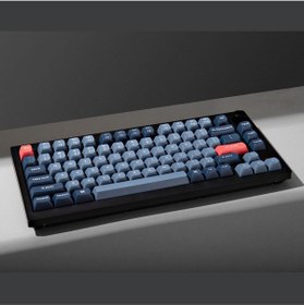 Resim Keychron V1 Max Rgb Tkl Mekanik Red Switch 2.4 Ghz Kablosuz İngilizce Siyah Klavye 