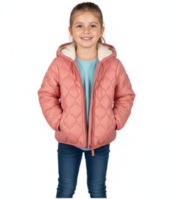 Resim MDM MİDİMOD GOLD Midimod Pembe Kapüşonlu Kız Mont 