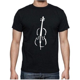 Resim Herşey Nota Keman Unisex Tshirt 001 