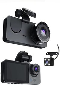 Resim 3 Kameralı /1080p Ultra Kaliteli/Wifi Özellikli/G-Sensör/Gece Görüş/Araç İçi Araç Kamerası 