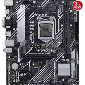 Resim Asus Intel Prime B560M-K DDR4 5000(OC) VGA HDMI Glan 2 1200P 2 USB 3.2 (10-11. Nesil) 