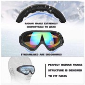 Resim 2'li Kar Kayak Gözlüğü, Erkekler, Kadınlar, Gençler, Çocuklar, Erkek Çocuklar Veya Kızlar İçin Snowboard Gözlüğü 