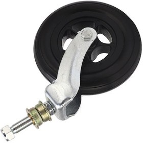 Resim Yifomall 6 İnç Evrensel Pu Tekerlek: 250 Lbs Taşıma Kapasiteli, Şok Emici, Tekerlekli Sandalye Ve Yürüteçler İçin Dayanıklı Tekerlek. 