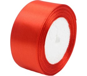 Resim Guangdong Spirit Düğün Partisi Için 1 Rulo 40MM 22 Metre Ipek Saten Kurdele (Kırmızı)(Yurt Dışından) 