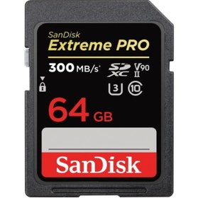 Resim Sandisk 64gb Sd Kart 300mb/s Extreme Pro Sdsdxdk-064g-gn4ın Hafıza Kartı 