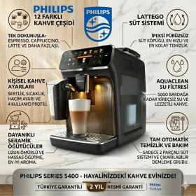 Resim Philips Lattego Tam Otomatik Espresso Makinesi + Dijital Mutfak Tartısı Hediye 