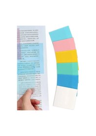 Resim Şeffaf Posit Yapışkanlı Not Kağıdı Pos İt - Pembe 