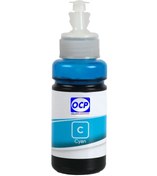 Resim OCP Epson Ecotank Et-2711 Yazıcı Uyumlu Mürekkep -70ml C Dye-mavi 