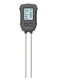 Resim Willowhaven Siyah 5 İn 1 Toprak Test Cihazı Nem Ph Sıcaklık Işık Ölçer Bitki Bahçe 