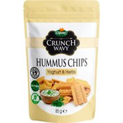 Resim CİPSAŞ Crunch Wavy Yoğurt, Mevsim Yeşillikleri Aromalı Nohut Cipsi 85g 