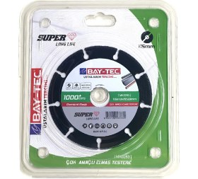 Resim Bay-Tec Çok Amaçlı Elmas Testere 115 Mm MK-0283 