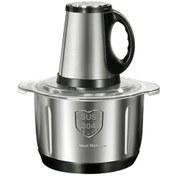 Resim Ev Elektrikli Kıyma Makinesi Çok Fonksiyonlu Gıda Değirmeni 