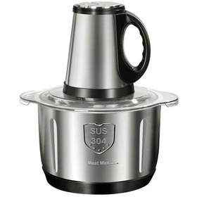 Resim Ev Elektrikli Kıyma Makinesi Çok Fonksiyonlu Gıda Değirmeni 