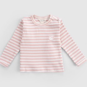 Resim Organik Pamuklu Kaşkorse Modal Pembe Bebek Takımı - Pembe / 3-4 Yaş 