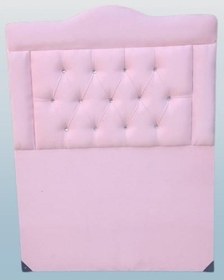 Resim Bengi Ticaret Dk El Yapımı Tay Tüyü Kumaş Tek Kişilik Başlık Pudra Pembe 90 