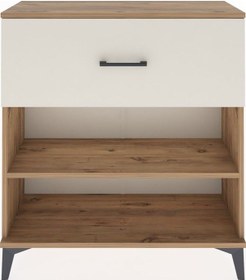 Resim Arges Şifonyer Tek Raflı Tek Çekmeceli 88x30x96 Çam-aytaşı Çam 