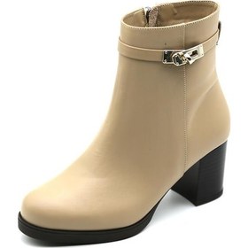 Resim Vivens 2599 Kadın Deri Bot Kum 