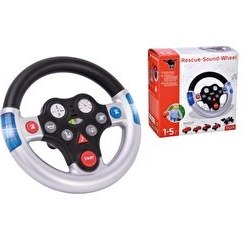 Resim BIG Bobby Car Kurtarma Sesli Direksiyon 